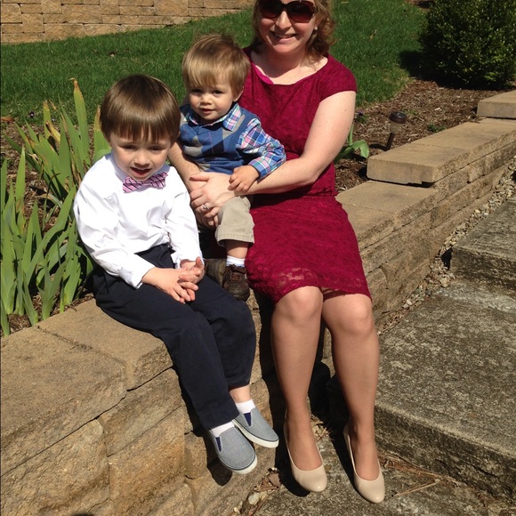 Chaps lace dress, size 12 - Picture 6 of 6